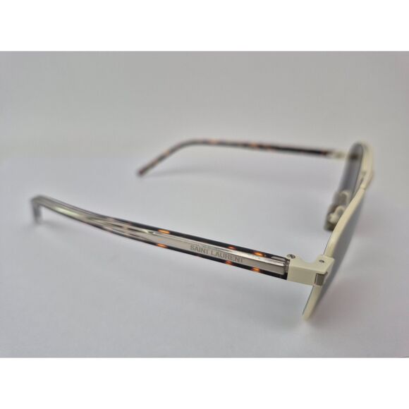 Saint Laurent White Sunglasses SL 665 005 56mm Frame main image 5
